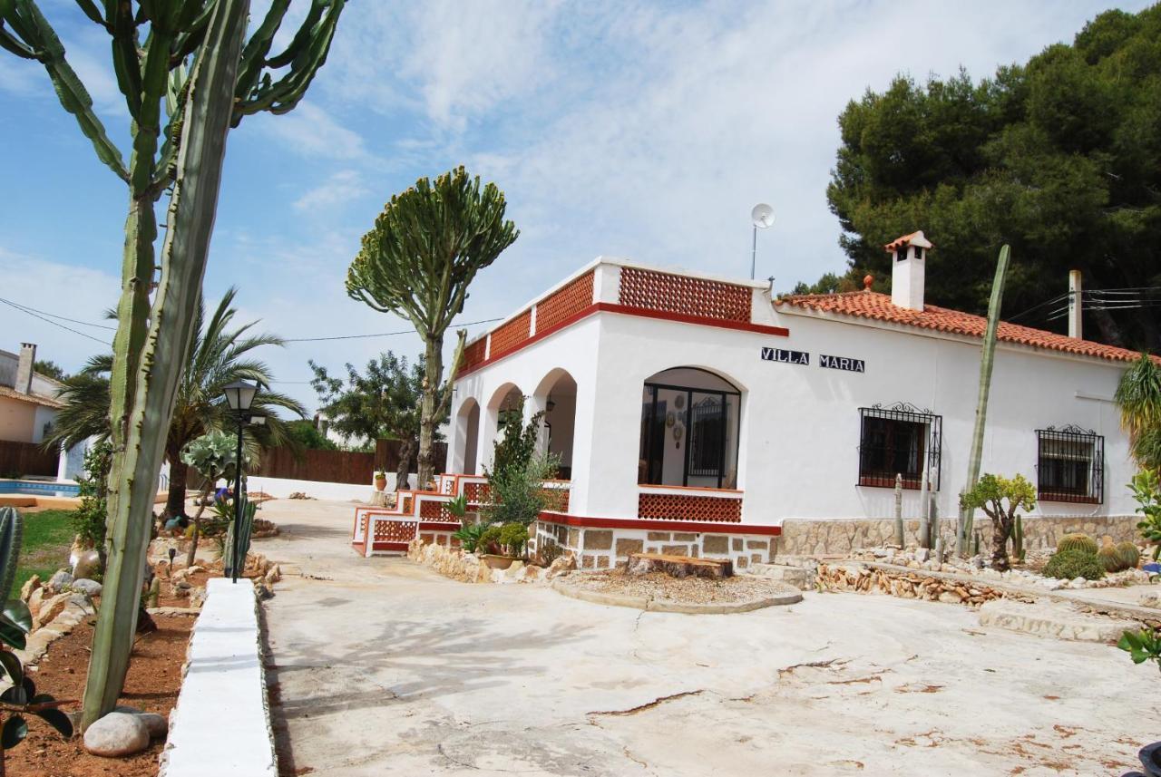 Villa Maria Beach Villa Moraira Exterior foto